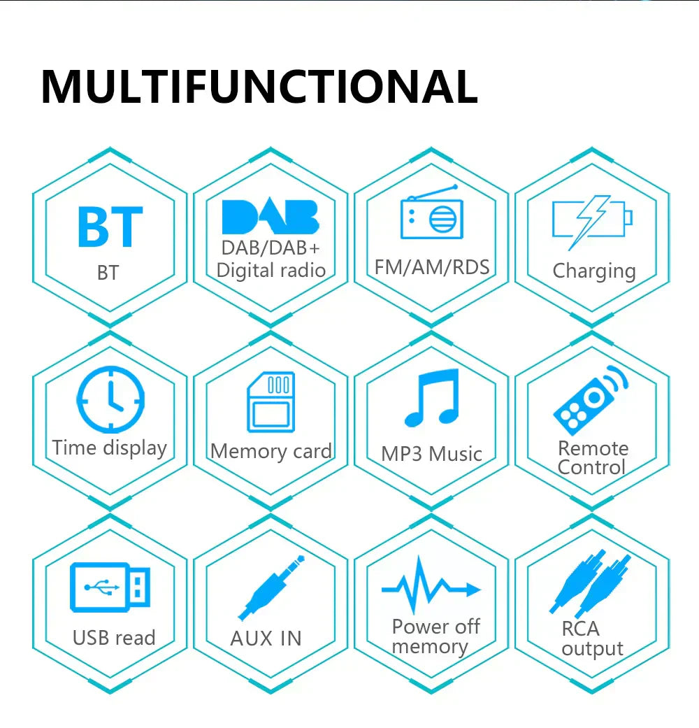 DAB+ MP3 Player - Musik Im Auto Benefits