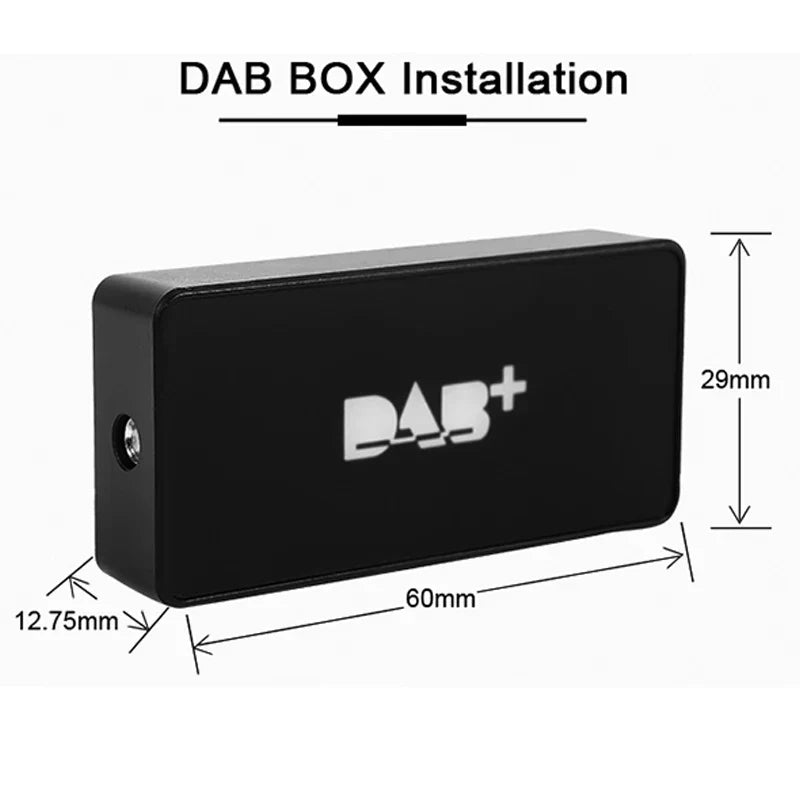 DAB+ Adapter – Zukunft im Auto empfangen Size